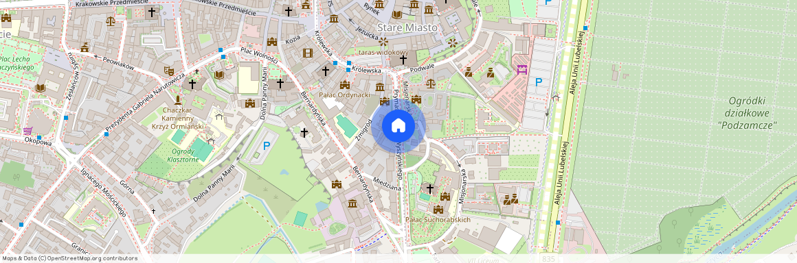 ul. Prymasa Stefana Wyszyńskiego, Śródmieście, Lublin, lubelskie