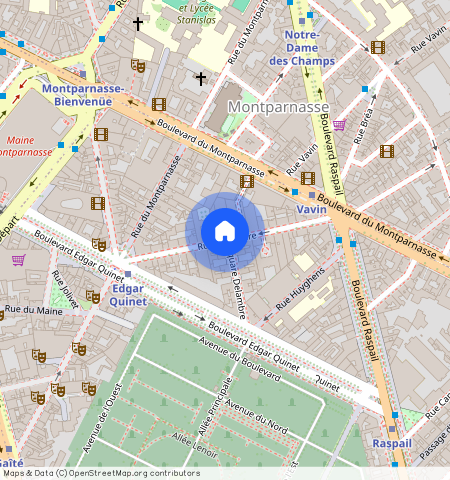 Rue Delambre, 75014, Paris