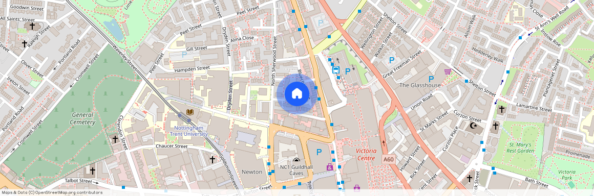 72, Bluecoat Close, Nottingham, NG1 4DP