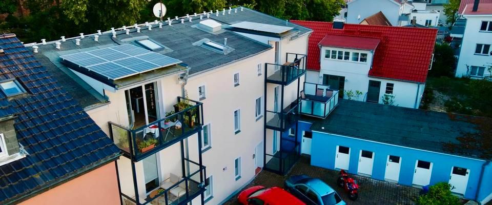 3 Zi. FeWo mit Seeblick u. der Skyline von Stralsund - Wohnen auf Zeit - Foto 1