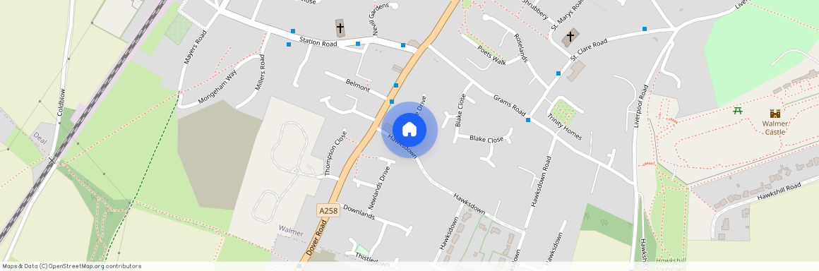 Hawksdown, Walmer, Deal, CT14