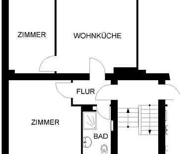 2-Zimmer Wohnung in Haspe-Zentrum - Foto 1