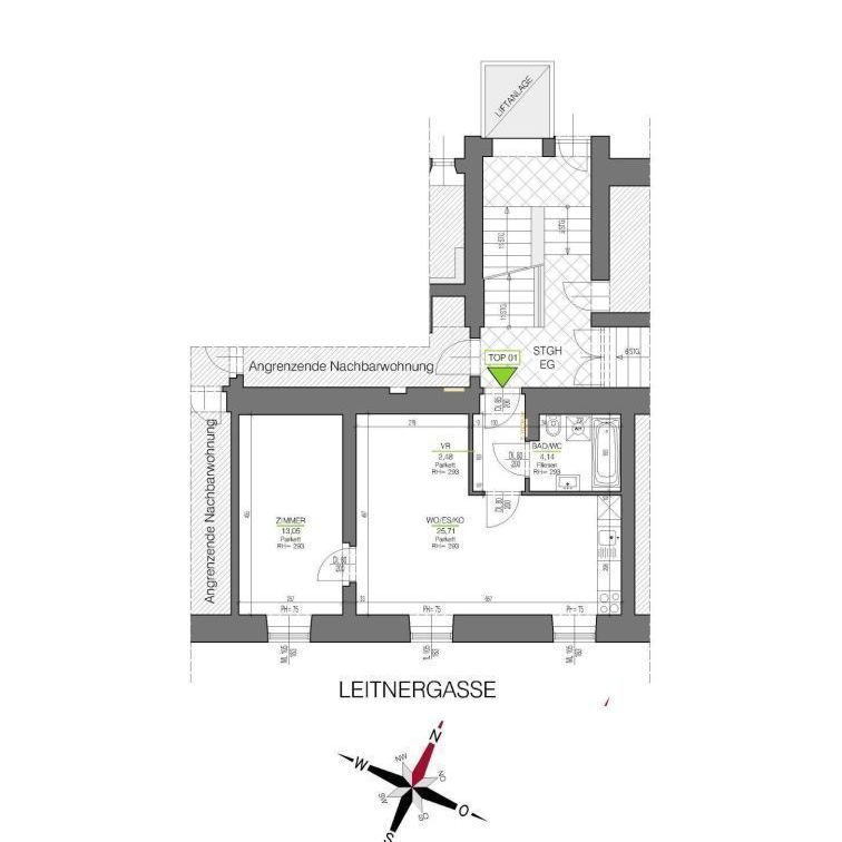 2-Zimmer Wohnung nahe Augarten - Provisionsfrei! - Photo 2