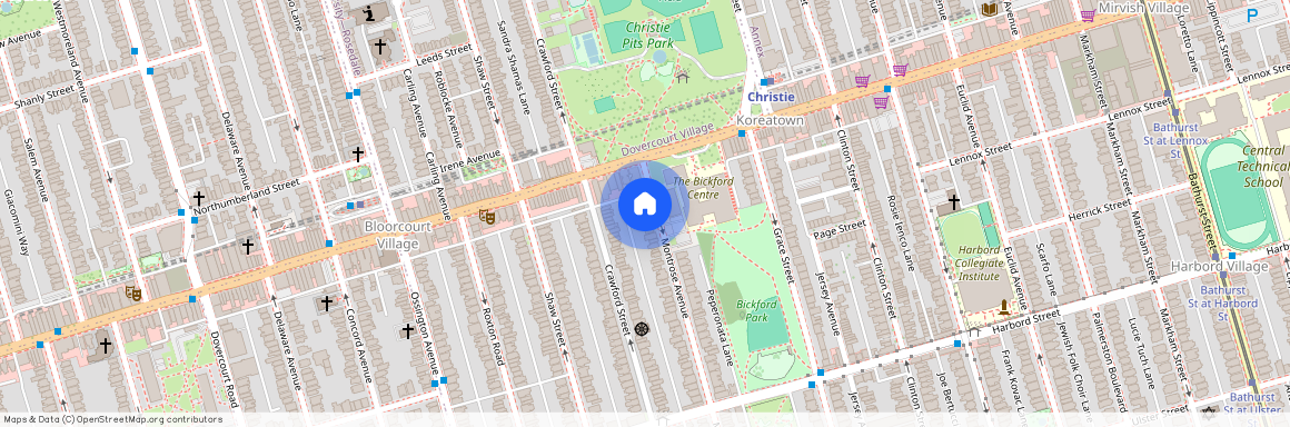 474 Montrose Avenue Unit# Main, Toronto