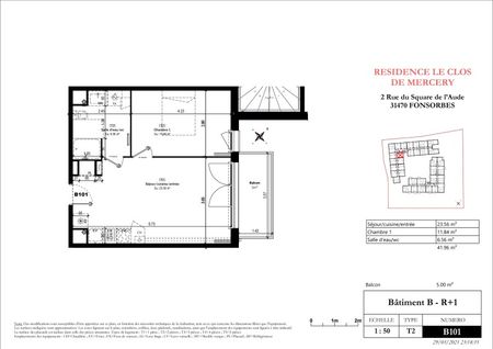 Location Appartement 2 pièces 41m² FONSORBES 31470 - Photo 4