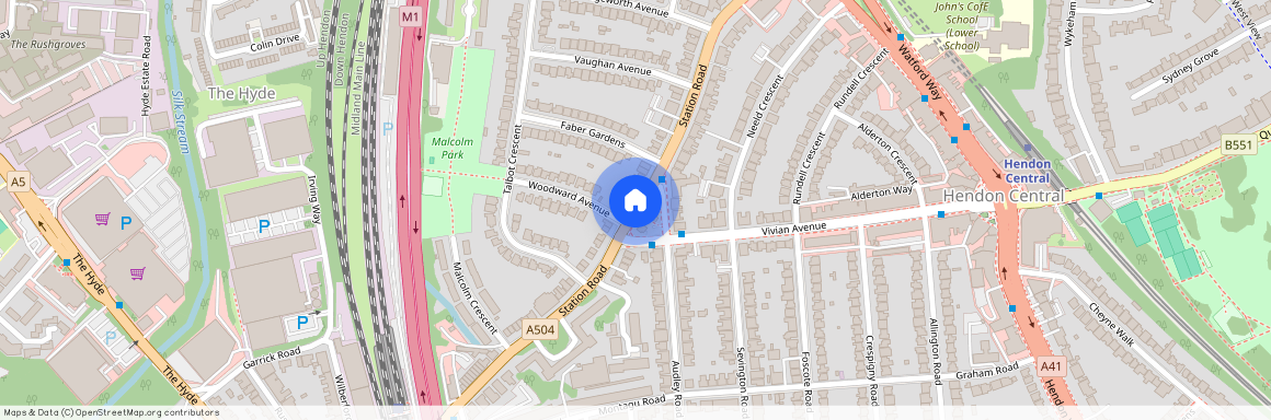 Station Road, Hendon, NW4, London