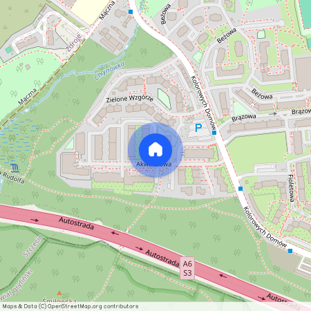 ul. Akwarelowa, os. Bukowe, Szczecin