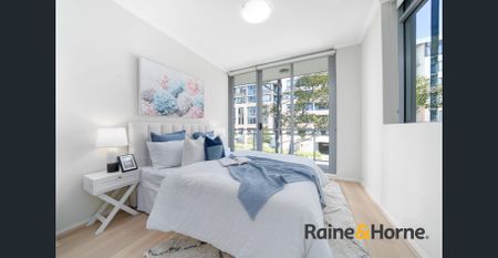 Stunning North Facing Two Bedroom Apartment with Brand New Timber Flooring in Rhodes - Photo 5