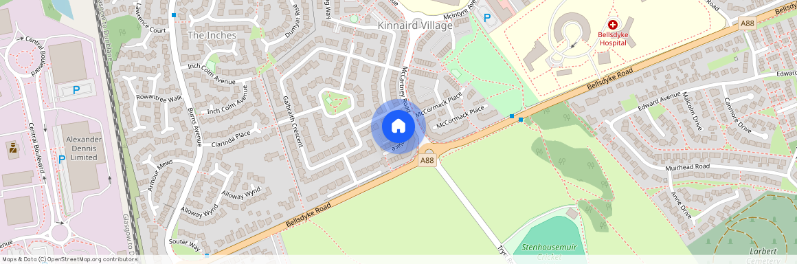 Stance Place, Larbert, Stirlingshire, FK5