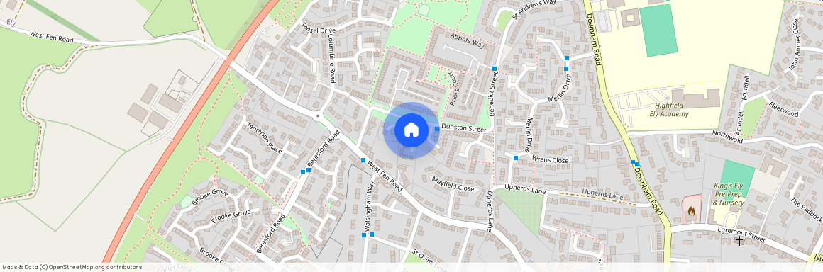 Althorpe Court, ELY, Cambs, CB6