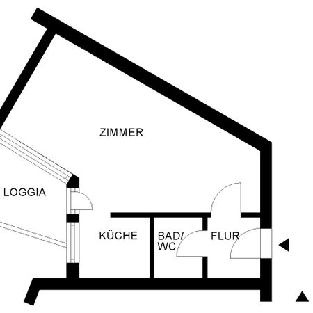 Wohnen im Grünen - die Wohnung für den kleinen Haushalt // 1.OG. Whg. 12 - Foto 3