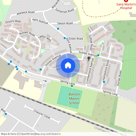 Sussex Walk, Canterbury, Kent, CT1