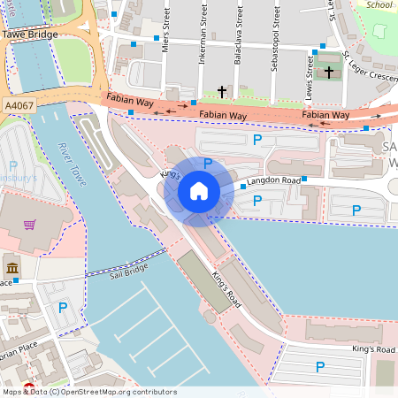 Langdon Road, Maritime Quarter, Swansea