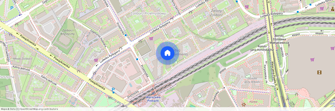 ul. Ludwika Rydygiera, Sady Żoliborskie, Żoliborz, Warszawa, mazowieckie