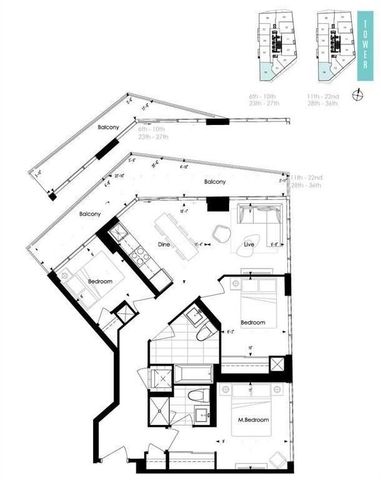 For Lease - 77 Mutual Street Unit# 2504, Toronto, Ontario - Photo 3