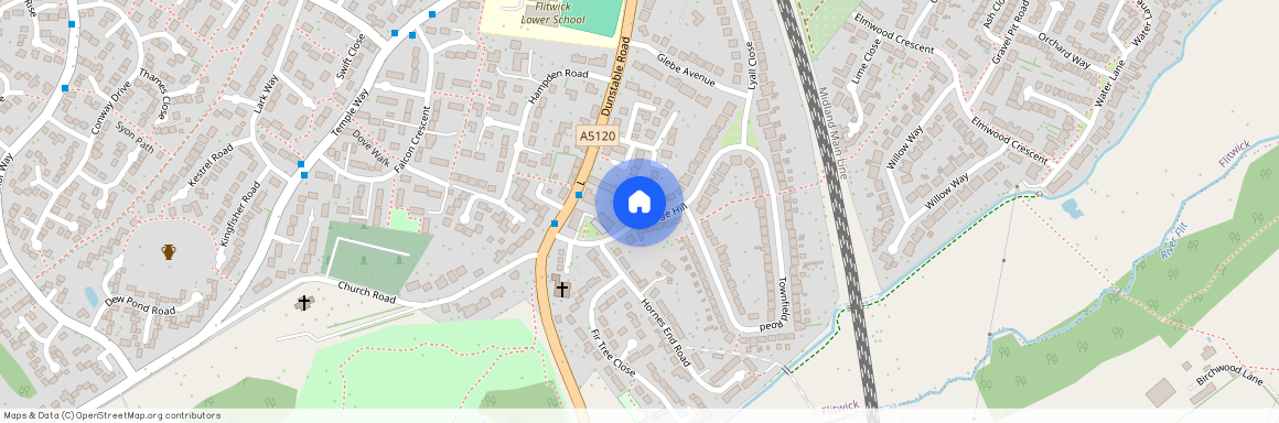 FlitwickVicarage Hill, MK45 1HZ, Bedfordshire