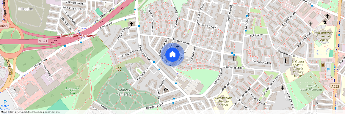 Barton Mount, Beeston, Leeds, West Yorkshire, LS11