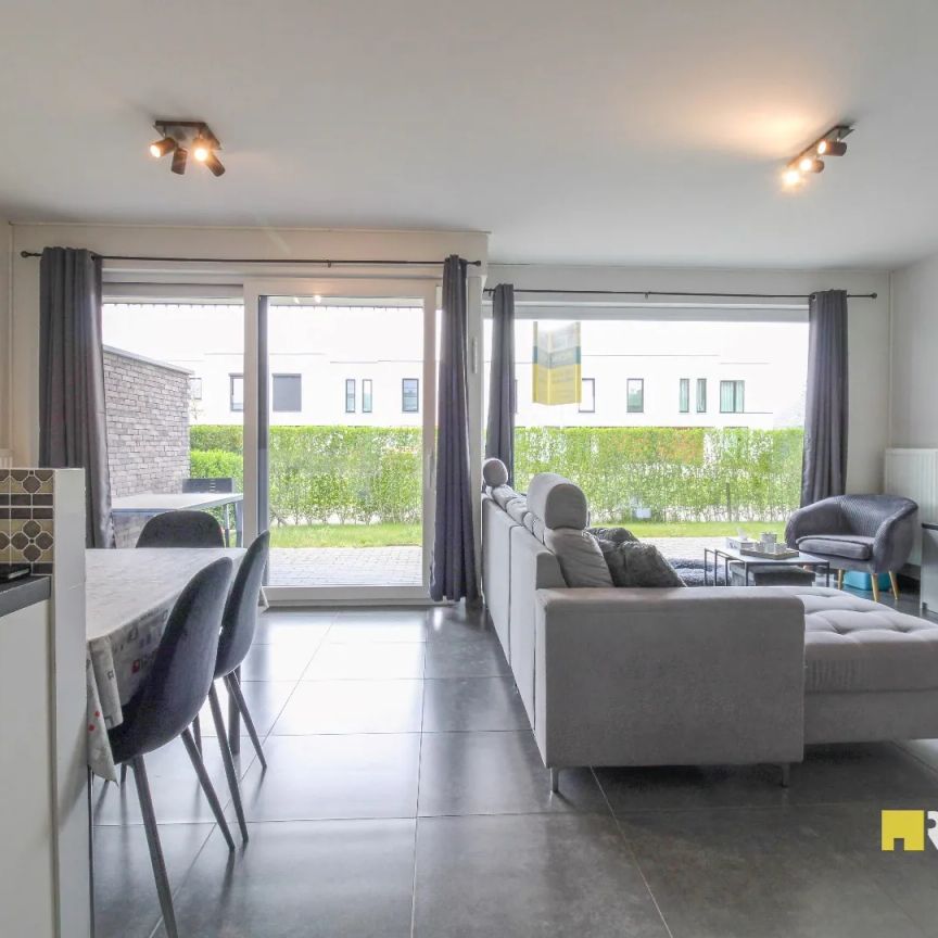 Gelijkvloers appartement met tuin en garage! - Foto 1