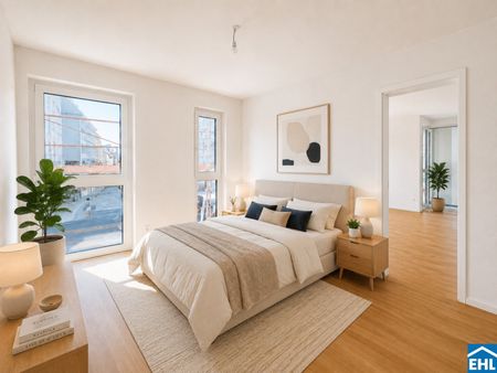 Wiener Stadtoase – ERSTBEZUG - nachhaltiges Energiekonzept – Mit Balkon, Loggia, Terrasse oder Garten - Photo 5