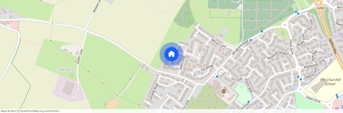 Lancaster Drive, Hawkinge, Kent, CT18