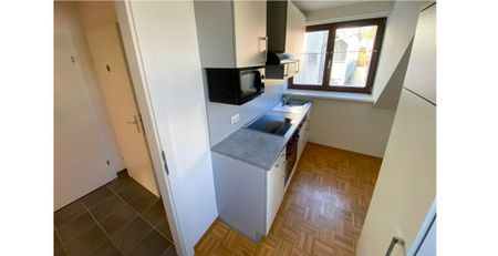 unbefristete Garconniere mit separater Küche und Balkon - Foto 2