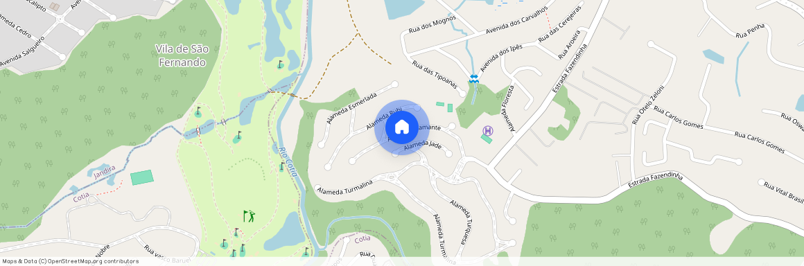 Alameda Diamante - Golf Park, Carapicuíba - SP
