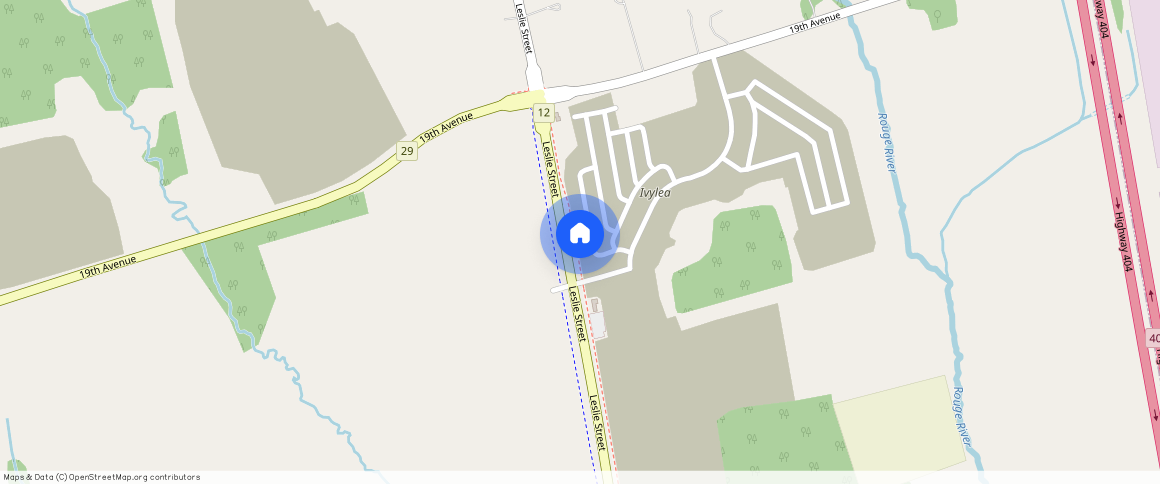 ** Leslie Street, Richmond Hill