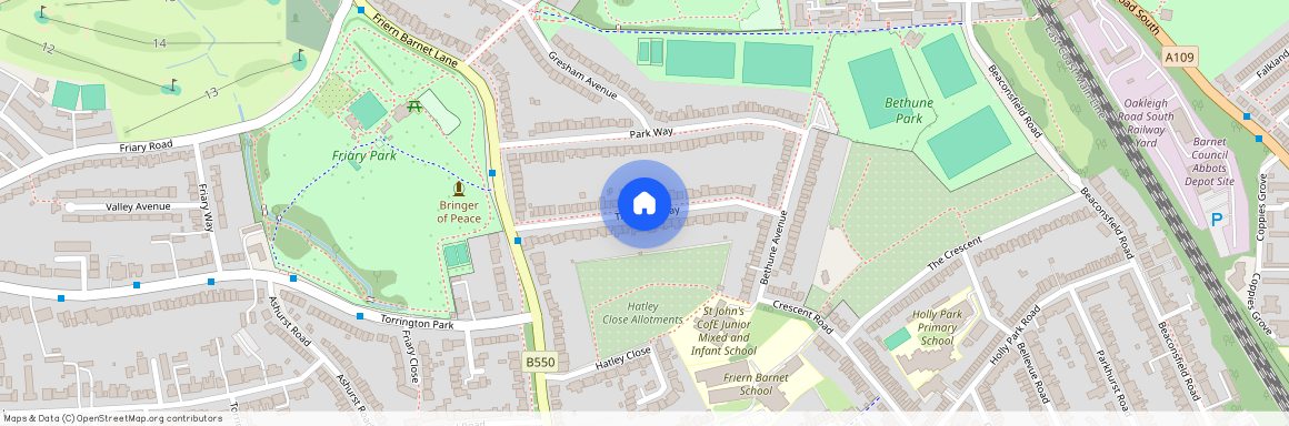 The Ridgeway, London, N11