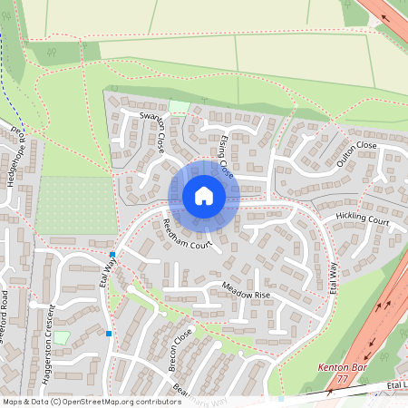 Elsing Close, Kenton