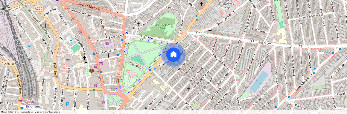 Hanover Crescent, Brighton, East Sussex, BN2 9SB