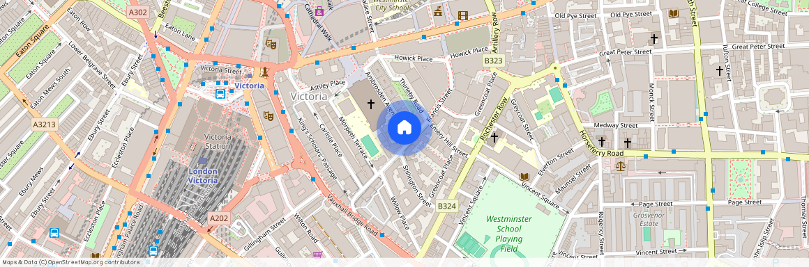 Ambrosden Avenue, Westminster, London, SW1P