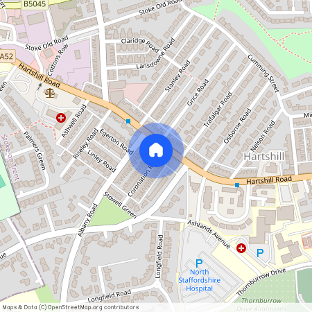 Hartshill Road, Stoke-On-Trent, ST4