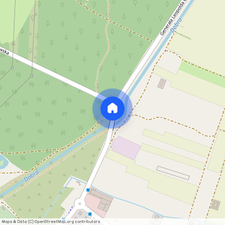 ul. gen. Leopolda Okulickiego, Zawidawie, Psie Pole, Wrocław, dolnośląskie