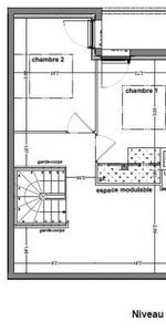 Sans frais d'agence, ni garant T3 DUPLEX NEUF à Mérignac - Photo 3