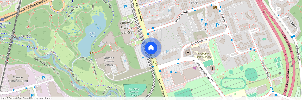 1504 725 Don Mills Road N, Flemingdon Park, Toronto, M3C 1S6