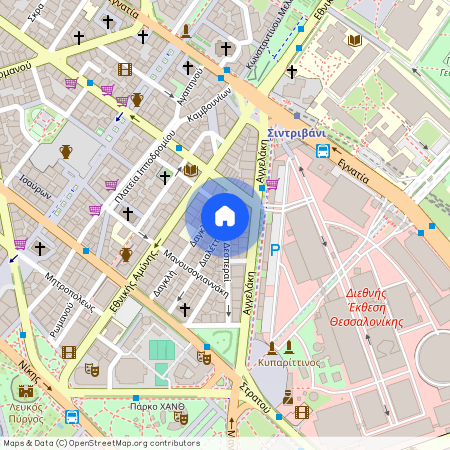 Διαλέτη 19, 546 21 Θεσσαλονίκη, Δεθ (Κέντρο Θεσσαλονίκης)