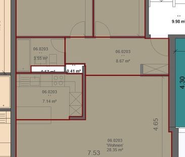3 ½ Zimmer-Wohnung in Niederhasli mieten - Photo 1