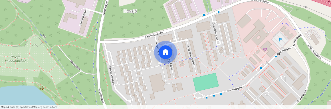 Hovsjö, Södertälje, Stockholm, Blåskäggs gränd 64