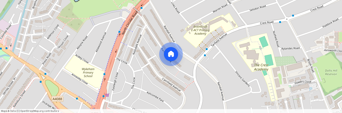 Studio Flat, Kenwyn Drive, Neasden, NW2