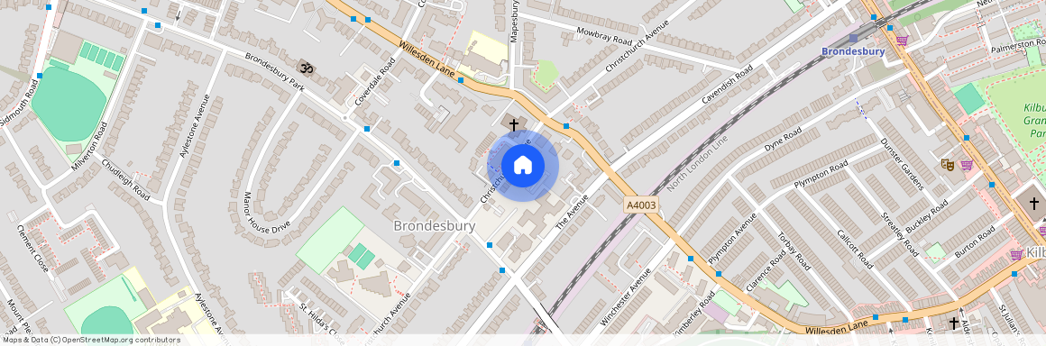 Flat, Redwood Court, Christchurch Avenue, London