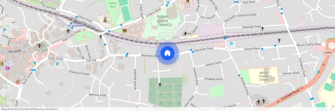 Alexanders Avenue, St. Austell, Cornwall, PL25