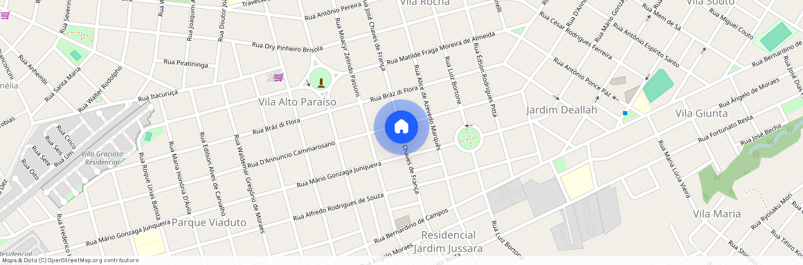Rua José Chaves de França, 1225, Vila Alto Paraíso, Bauru, São Paulo, 17055020
