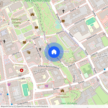 Warszawa, Śródmieście, Dynasy