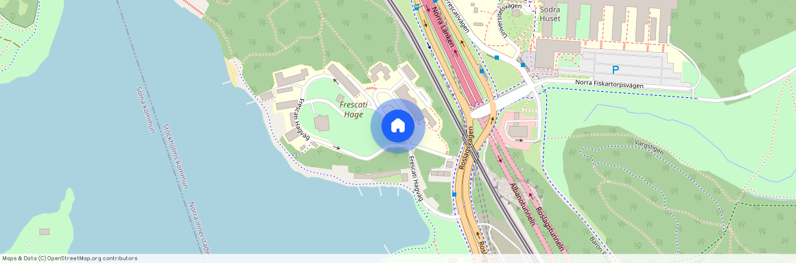 Frescati Hagväg, Stockholm