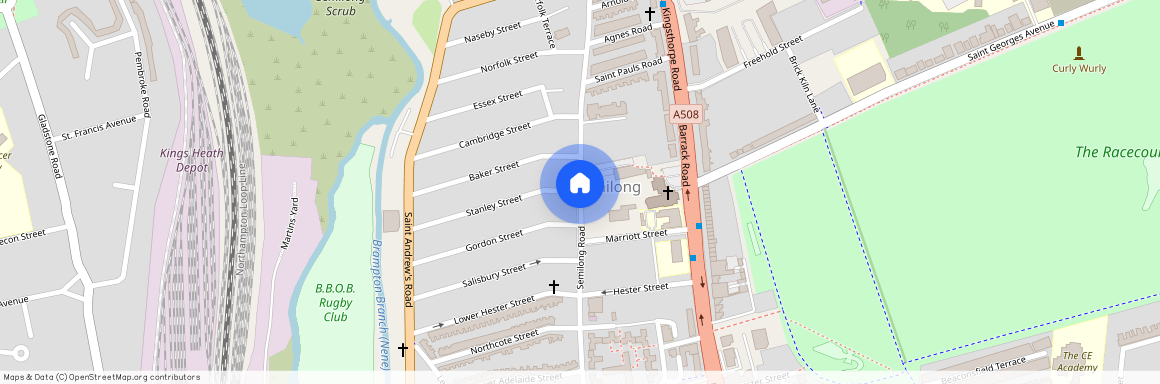 Stanley Street, Semilong, Northampton, NN2