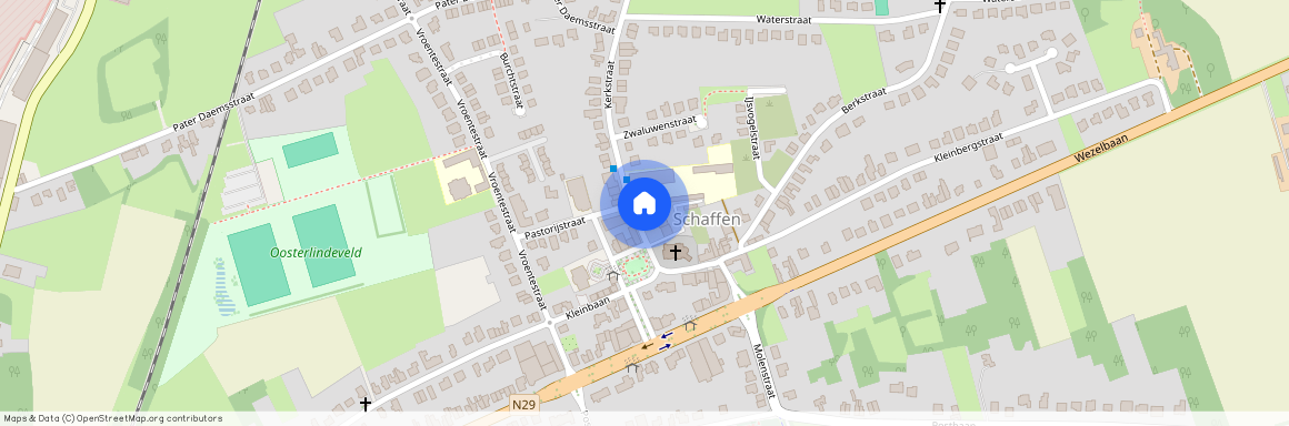 Sint-Hubertusplein 48A, Schaffen