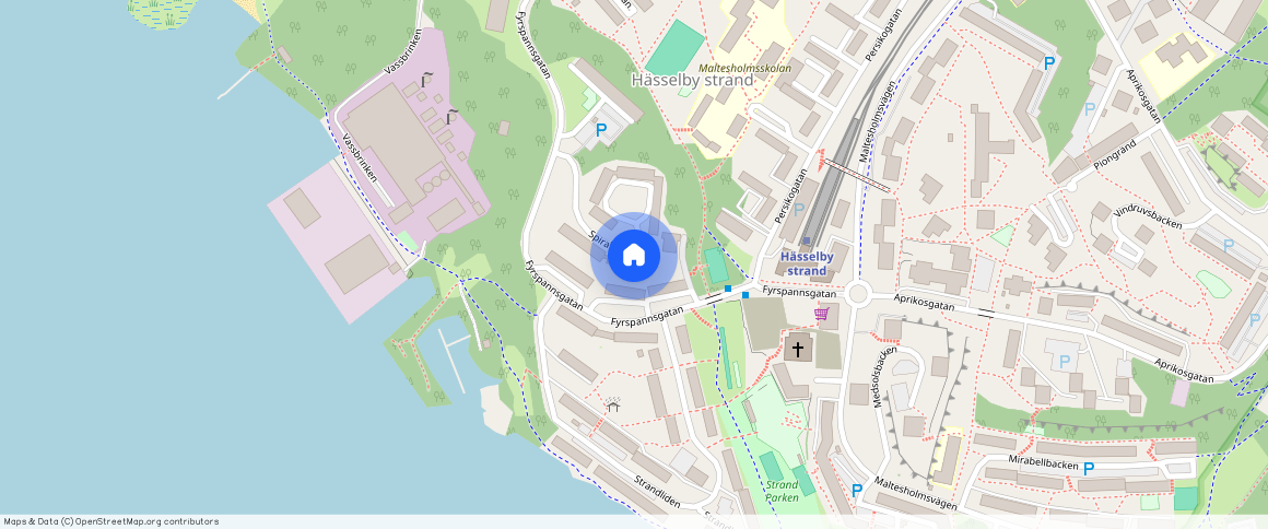 Fyrspannsgatan 137, Strand