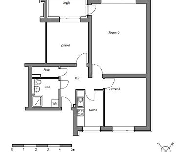 3-Zimmer-Wohnung mit Duschbad im Erdgeschoss - "Freie Scholle eG" - Photo 4