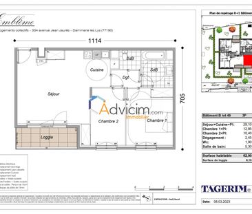 Appartement à louer Dammarie-les-Lys - Photo 3