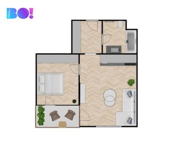 Pronájem bytu 2+kk 61 m² - Photo 3
